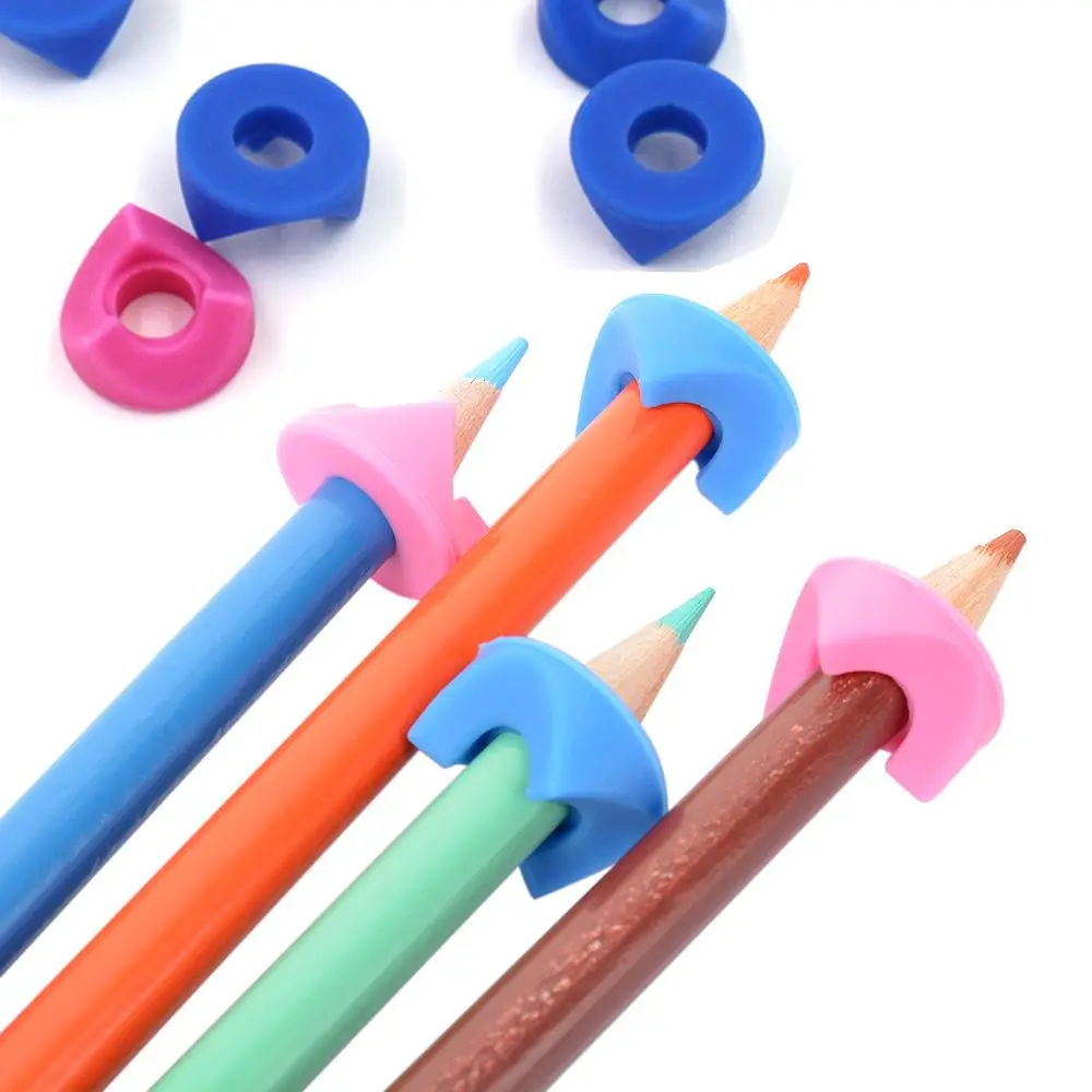 20 шт. силиконовые корректирующие держатели для ручек|Набор канцтоваров| |