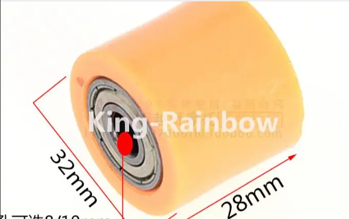 10mm Yellow 1 шт. 8 мм/10 мм 4 цвета шкив приводной цепи роликовый ползунок натяжитель колеса направляющая для уличного велосипеда мотоцикла ATV направляющий шкив - Цвет: 10mm Yellow