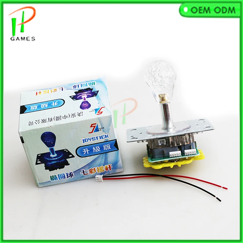 Яркий светодиодный Блестящий бриллиантовый джойстик аркадная палочка красивый