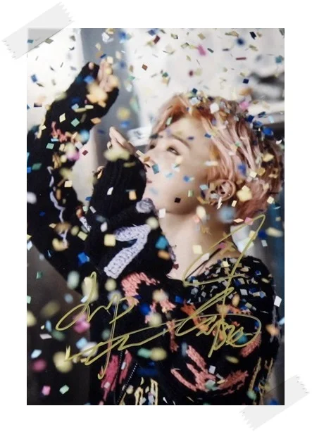 Bangtan Boys JIMIN autographed подписано оригинальное фото вы никогда не ходите один