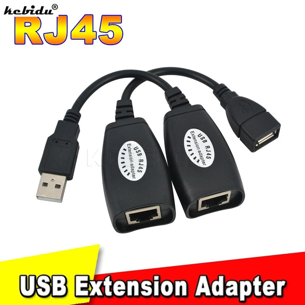 Kebidu для подключения к usb адаптеру USB 2 0 Cat6 Cat5 Cat5e 6 Rj45 LAN Ethernet Сетевой удлинитель