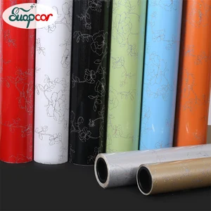 Самоклеящиеся Стикеры для мебели, водонепроницаемые, с рисунком пиона, для шкафа, телевизора, кабинета, кухни, гостиной