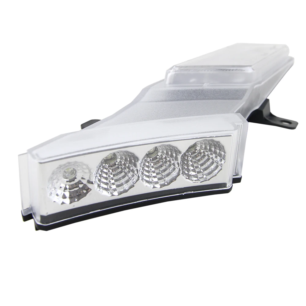 Один комплект 12V Led Янтарный боковой габаритный указатель поворота светодиодные боковые Габаритные светильник s W/белый бег светильник для Porsche Cayenne 2007-2010 OEM для замены