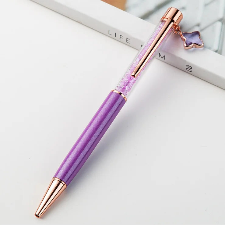 2 13 цветов back to school caneta металлический четырехсторонний класса люкс lapiceros офисная ручка Цвет: черный, синий пополнения YZB017C - Цвет: 2