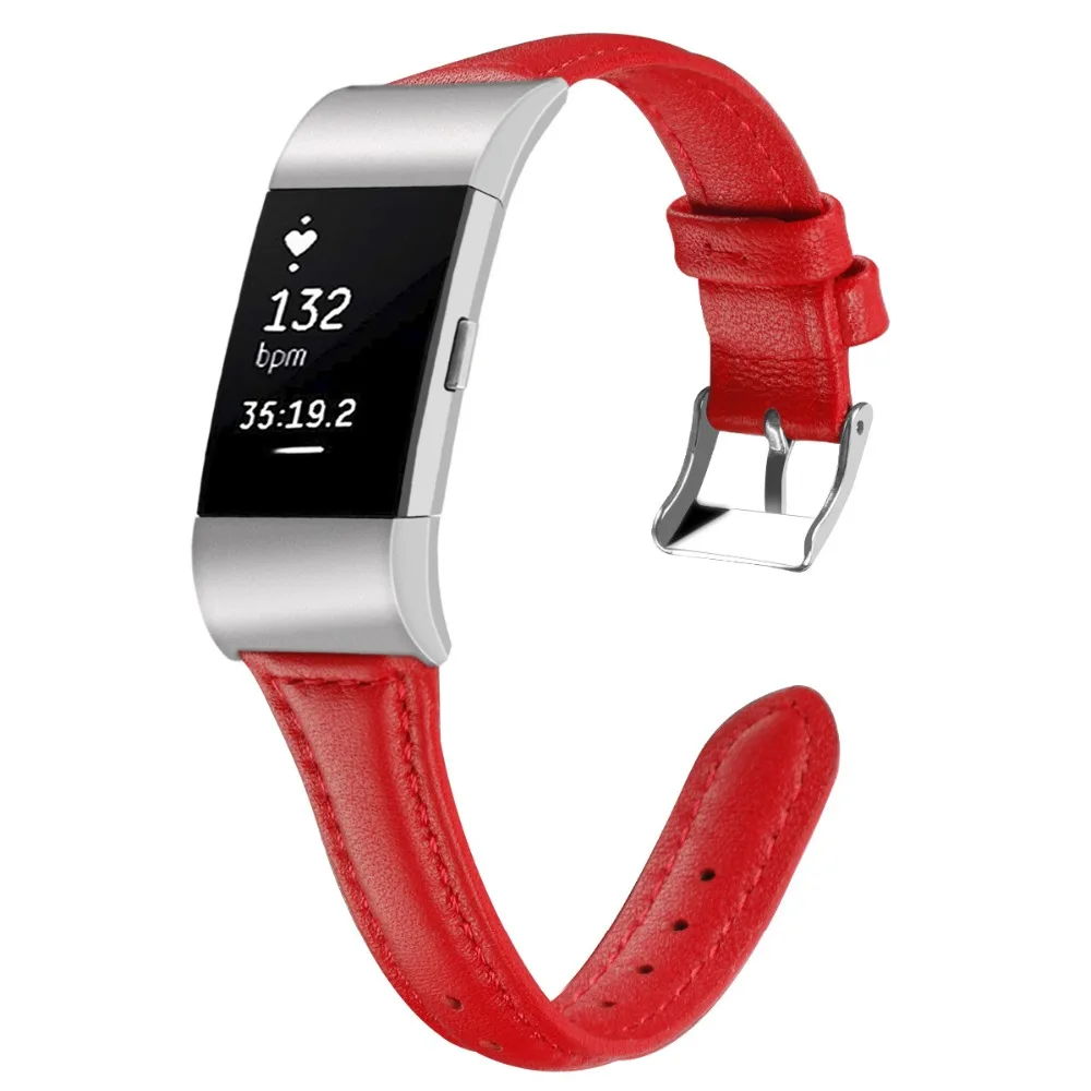 Полосы для браслета FitBit Charge 2 кожи Роза Золотые ремешки для FitBit Charge 2 кожаный браслет с ремешком ремешок для часов кожаный ремешок