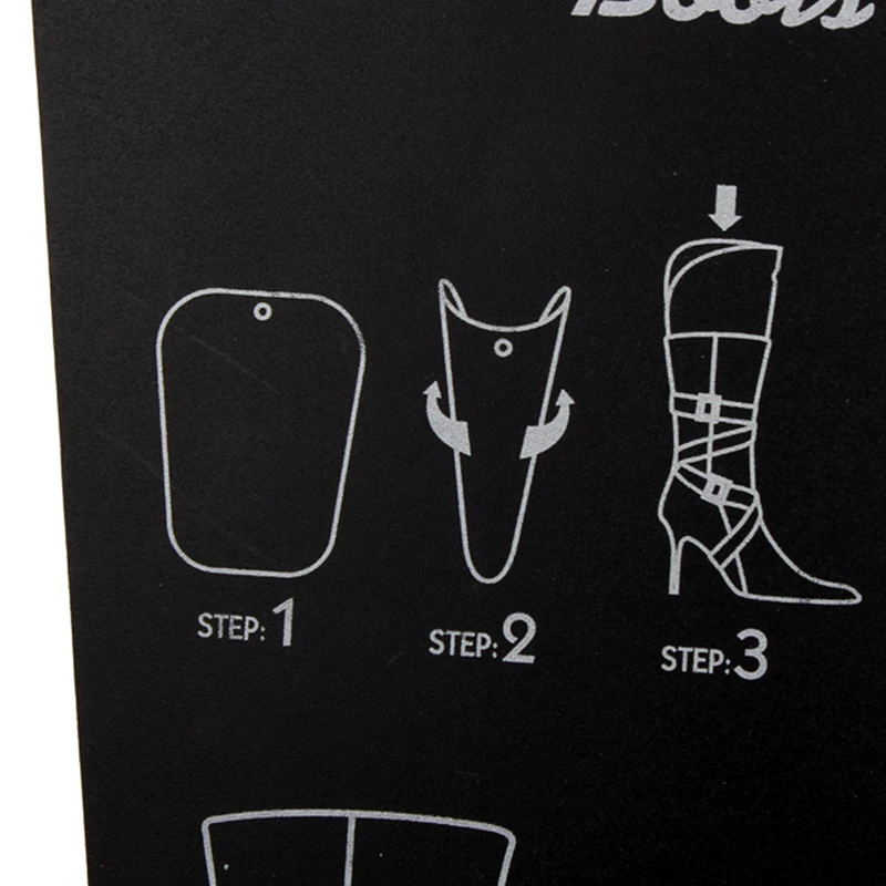 Подставка для обуви 2 шт./пара черная женщин до колена|organizer rack|shoe organizer rackplastic storage