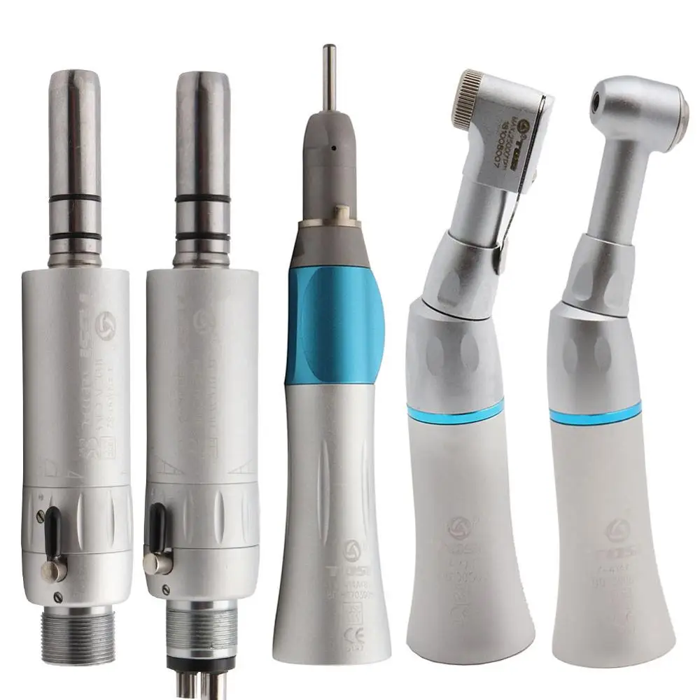 TOSI стоматологический низкоскоростной наконечник Прямой Угловой воздушный мотор