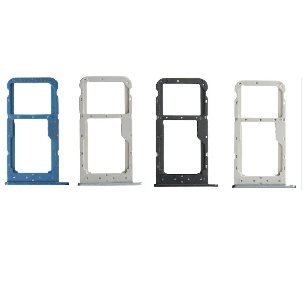 

10pcs/lot For Huawei Honor 9 Lite AL00 AL10 TL10 Micro SD/ SIM Card Tray Holder Black White Silver Blue