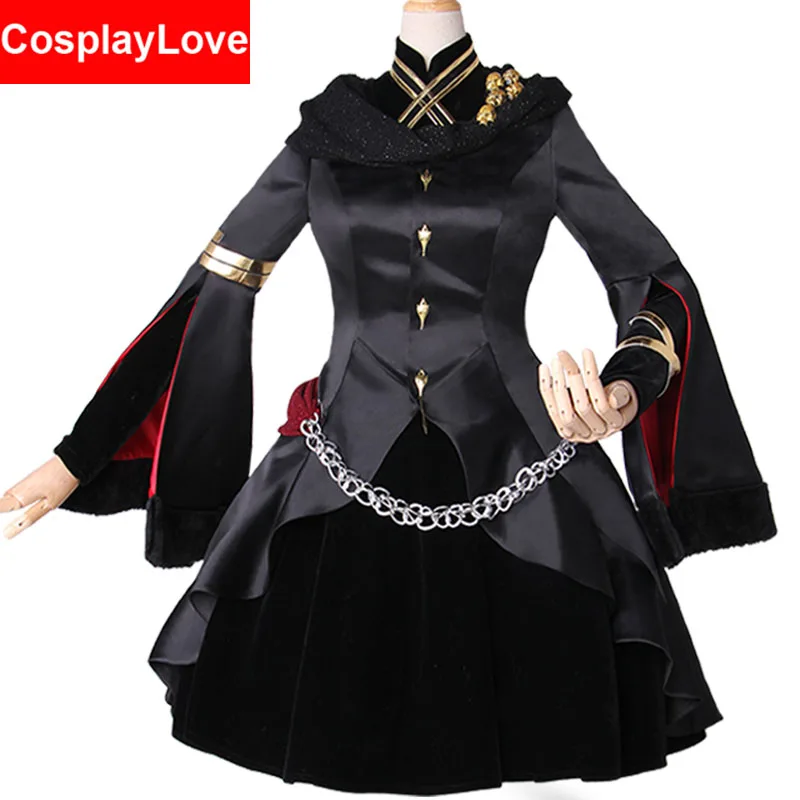 Fate Grand Order Lancer Ereshkigal косплей костюм платье на заказ для рождества Хэллоуина