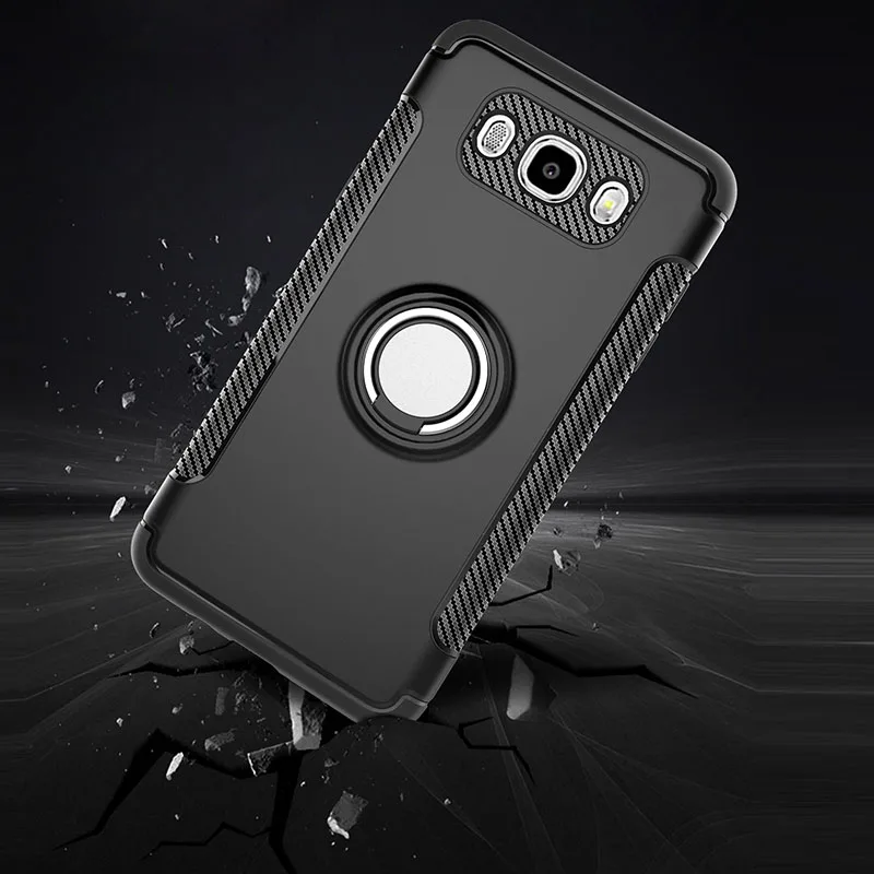 Чехол для Samsung J5 J7 2016 Роскошный чехол из поликарбоната и ТПУ металлический