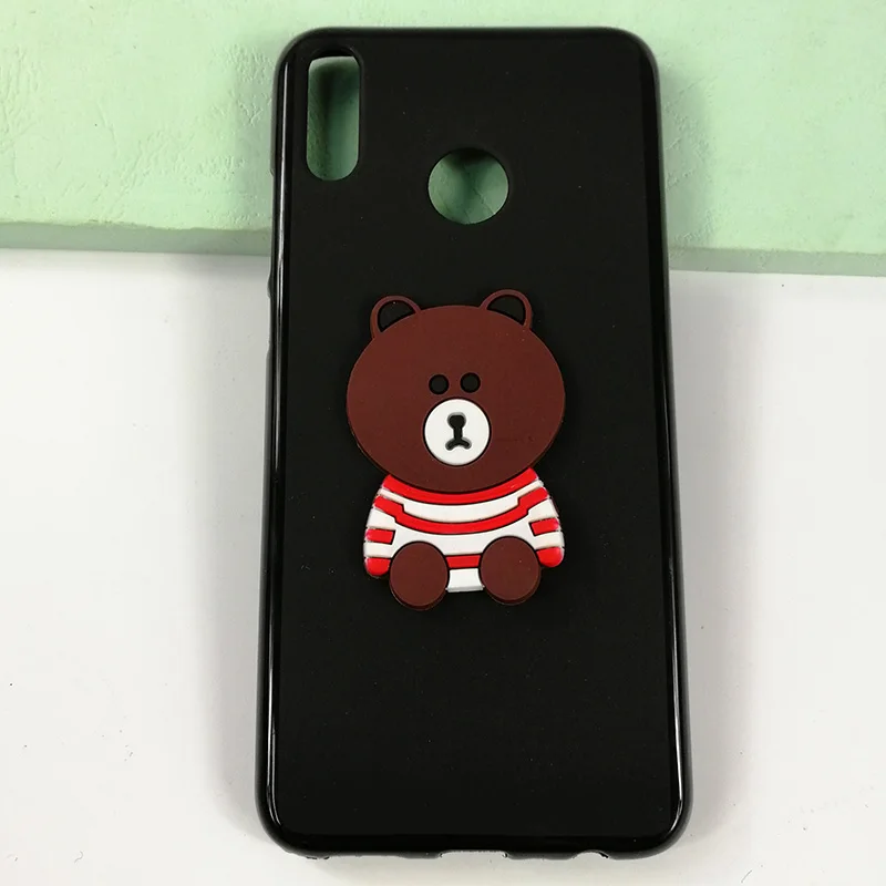 Soft Tpu Phone Case For Huawei Honor 8X Cases Honor8X Full Cover Diy Bear Rabbit Silicon Fundas Sheer |