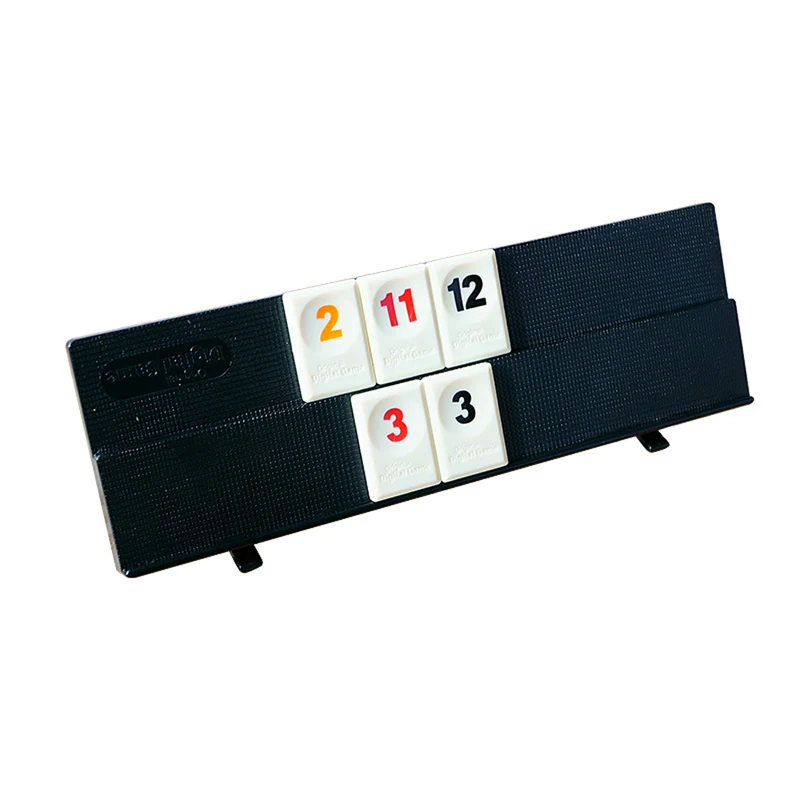 Передвижная портативная игра Rummikub Israel Mahjong цифровая настольная игра для 4 игроков родитель-ребенок интерактивные игрушки игры