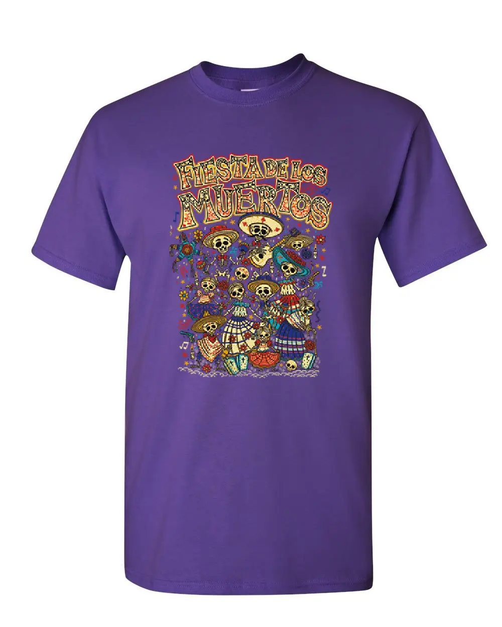 Fiesta De Los Muertos футболка милая День мертвых Calaveras Мужская с рисунком мужская унисекс