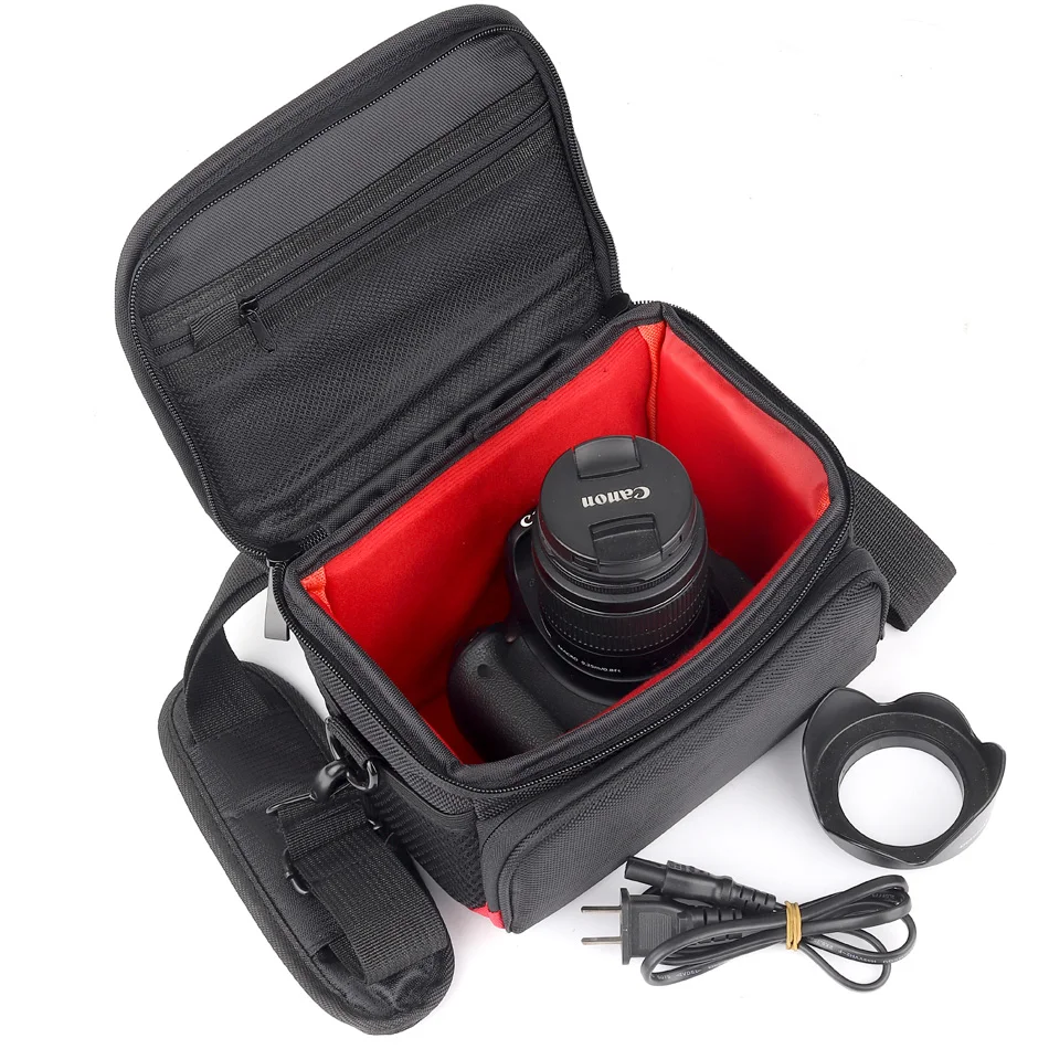 DSLR сумка для цифровой камеры чехол Sony Alpha A6000 NEX 5 A7 Mark II III A99 A7M2 A7M3 HX400 HX350 H300 H400 RX10 RX100