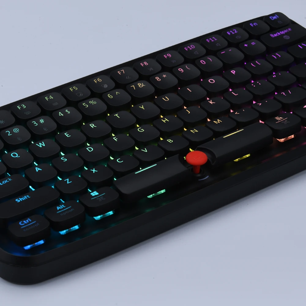 Ajazz ZERO Bluetooth Двухрежимная клавиатура 79 клавиш RGB светильник игровая с поддержкой