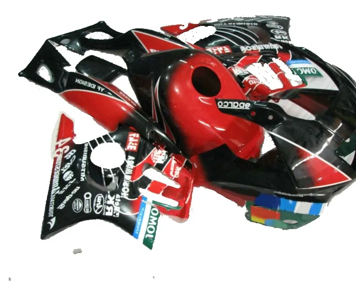 

Motorcycle Fairing Kit red black for HONDA CBR600F3 97 98 CBR600 F3 CBR 600F3 1997 1998 ABS Hot Fairings set