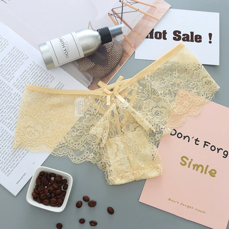 Сексуальные трусики женские бесшовные дамское нижнее белье с прорезями