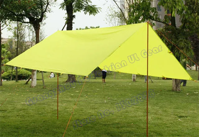 3F UL Gear 4*3m 210T с полиуретановым покрытием открытый большой брезент высокое