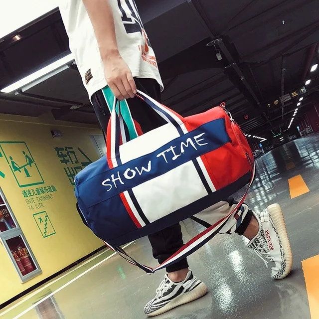 Сумка отделение для сухого и мокрого фитнеса сумка цилиндрическая