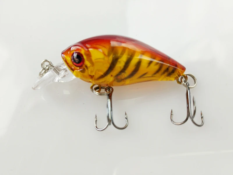 1 шт. 4 5 см г пластиковые рыболовные приманки crankbait жесткая рукоятка Приманка Minnow