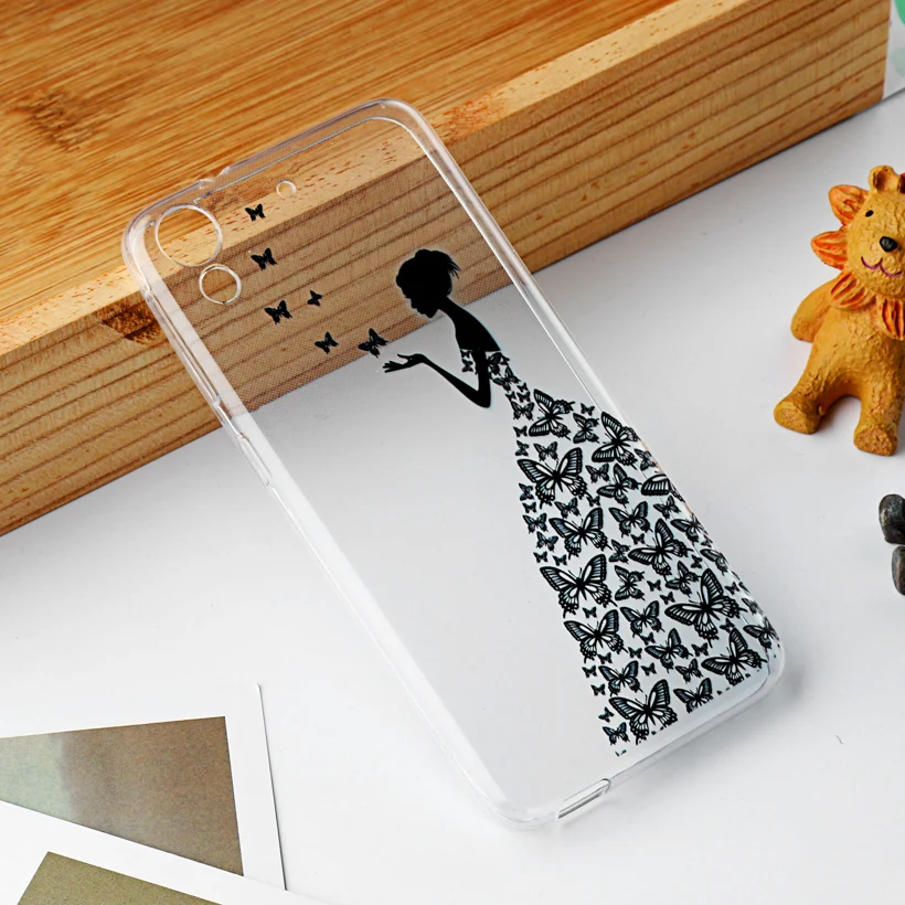 Deyonta, мягкий ТПУ чехол для телефона htc Desire 626 650 D650 628 A32 626w 626D 626G 626 S, силиконовый чехол для телефона - Цвет: 05 Girl