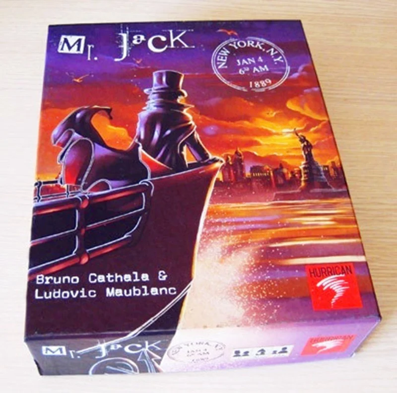 Новая настольная игра г-н Джек в Нью-Йорк Классическая разума высокого качества