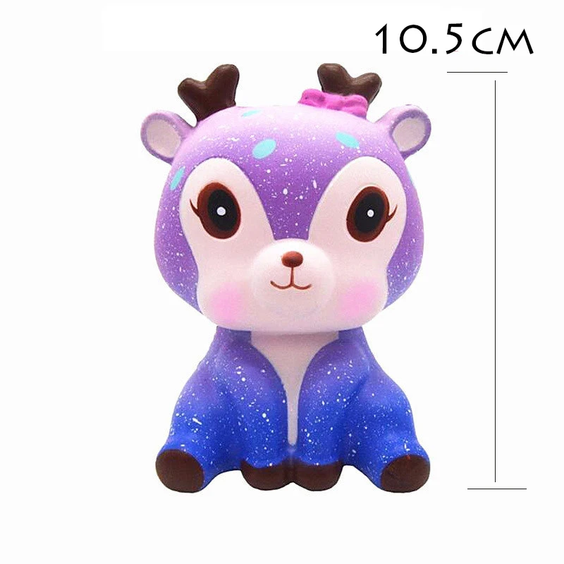 Kawaii bunny Squishies jumbo Squeeze doll Squishy кролик олень кошка медленно поднимающаяся игрушка антистрессовая игрушка для детей мальчиков и девочек
