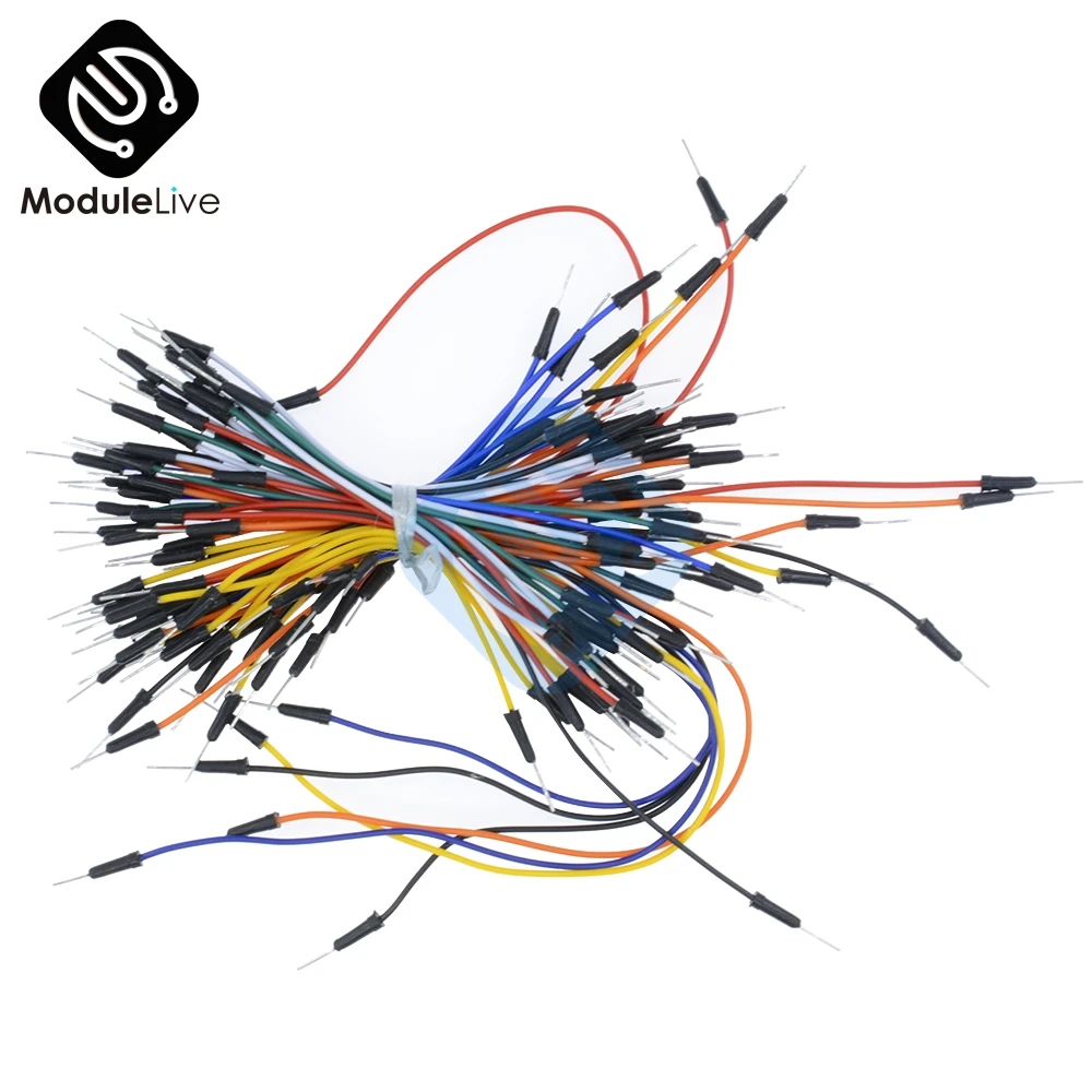 Макетная плата соединительные кабели для Arduino макетные провода в комплекте 65 шт.