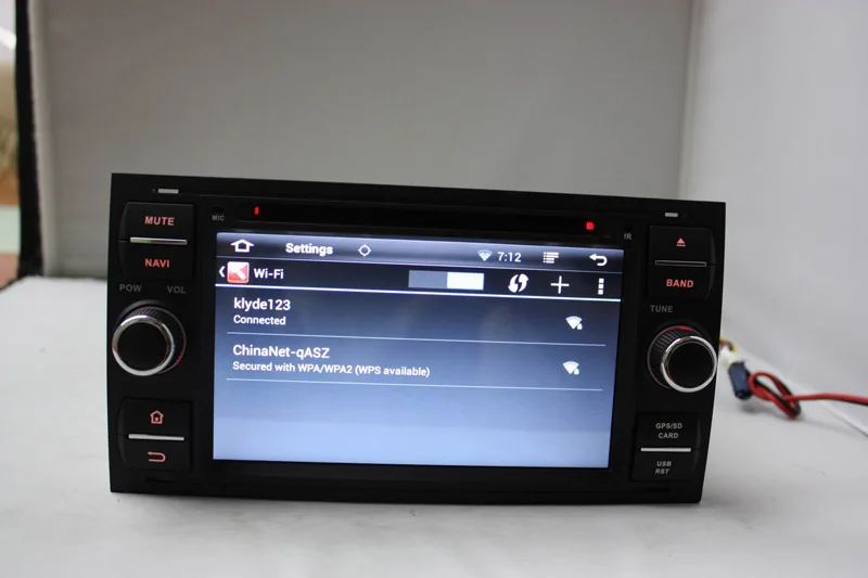 7 &quotandroid 10 автомобильный аудио плеер подходит для FOCUS Mondeo S MAX C Galaxy Fiesta Fusion