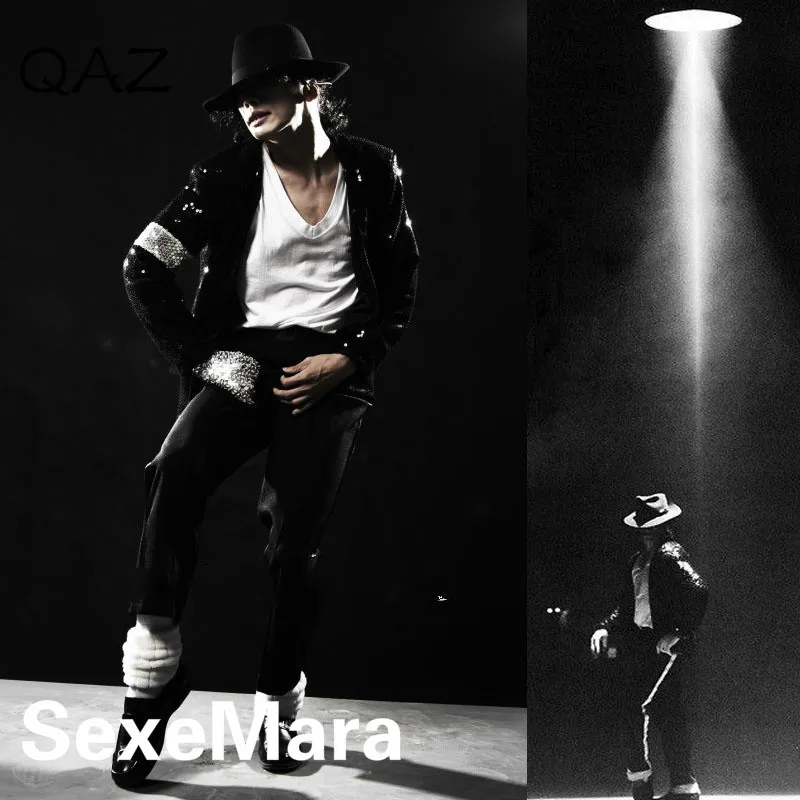 Редкий классический костюм MJ для косплея Майкла Джексона Билли джинсовый пиджак