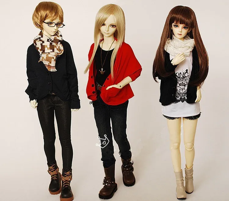 Повседневная рубашка с рукавом летучая мышь кардиган пальто для BJD 1/4 MSD 1/3 YOSD SD16 SD17