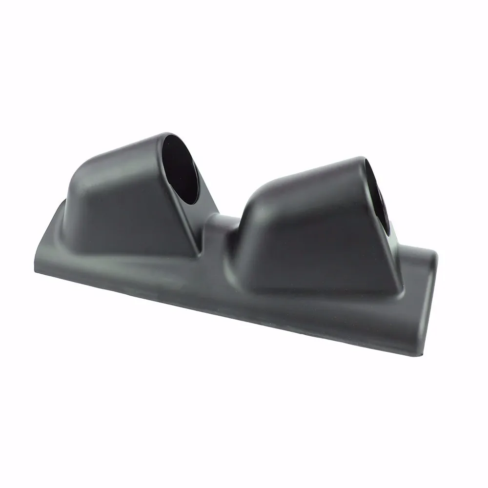 Gauge pod "(52 мм) черный столб Pod 2 отверстия Автомобильный манометр держатель Pod левые водители боковой автомобильный счетчик