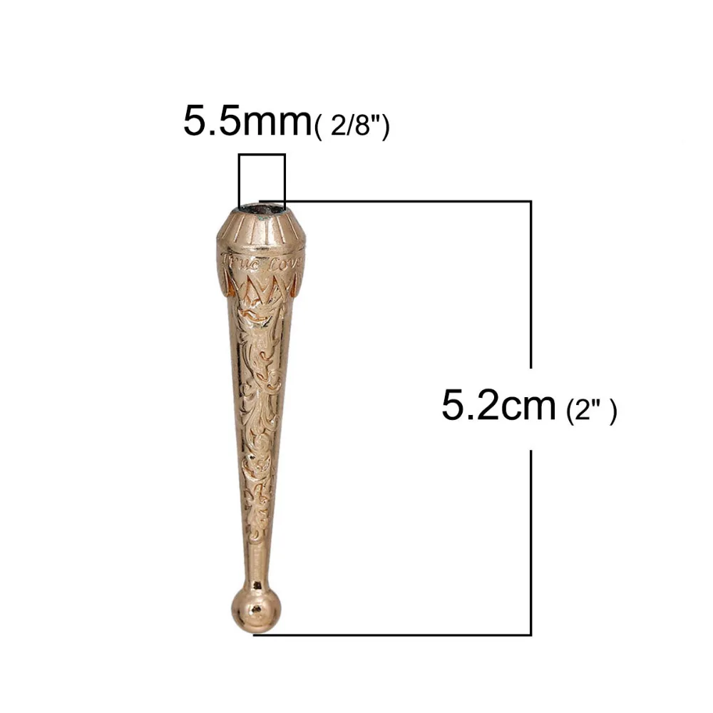 2 шт. ожерелья подвески в форме бейсбольной биты 52 х11 мм|necklace pewter|antique gold pendantbaseball