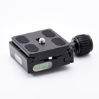 QR-50 PU-50 квадратная Зажимная переходная пластина с градиентом для быстроразъемной пластины для штатива с шаровой головкой Arca Swiss RRS Wimberley