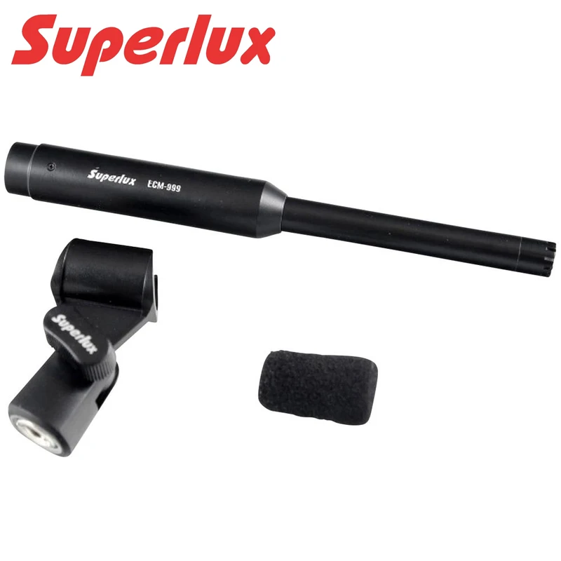 100% Оригинальный профессиональный микрофон Superlux ECM999 для измерения и