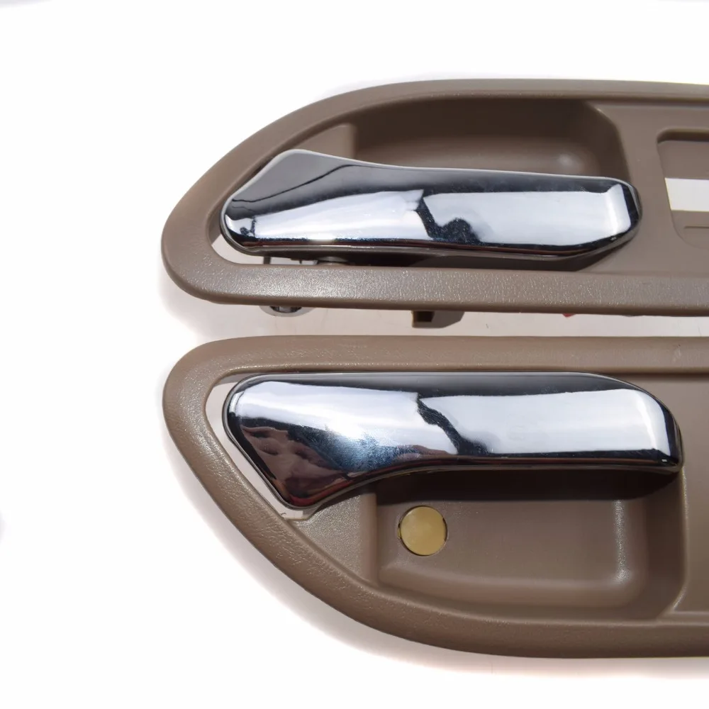 ISANCE внутри интерьер дверная ручка Beige передний левый и правый 72165SV4A02ZC 72125SV4003ZC для Honda Accord 1994 1995 1996 1997