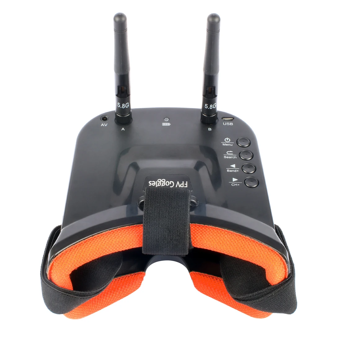 Мини FPV очки 3 дюйма 480x320 дисплей двойная антенна прием 5 8G 40CH с батареей для RC
