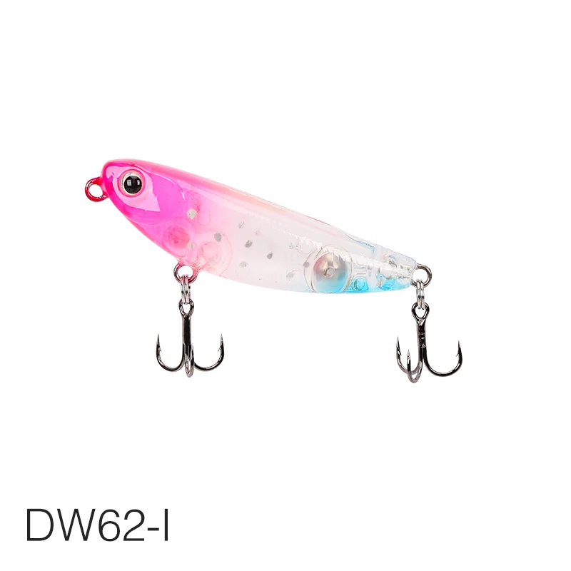 DW62-I TSURINOYA для рыбалки приманки DW62, мини платья-карандаш на завязках с искусственная жесткая приманка для наживки Топ плавательный круг из Mninnow Crankbait 50 мм 5g 12 Цветов воблер(Wobbler - Цвет: DW62-I