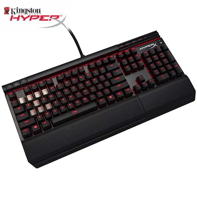 Kingston HyperX Alloy Elite механическая клавиатура с usb портом для зарядки прочная стальная