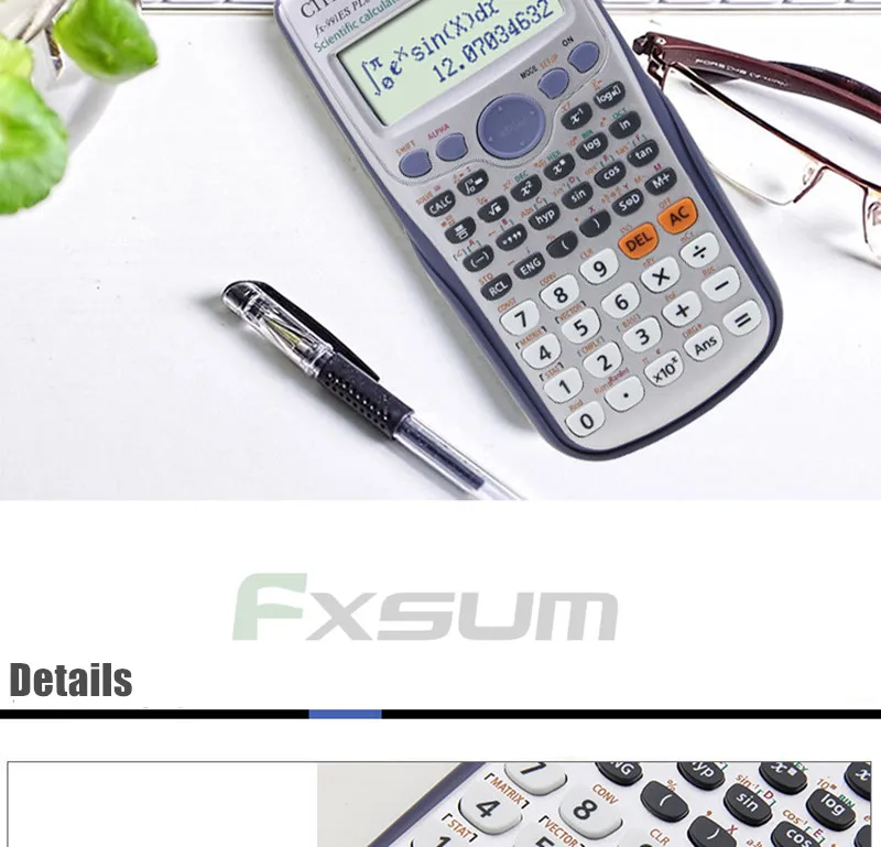 FX-991es Плюс Научный калькулятор не двойной Мощность с 417 функции двойной Мощность Calculadora Cientifica студенческий экзамен калькулятор
