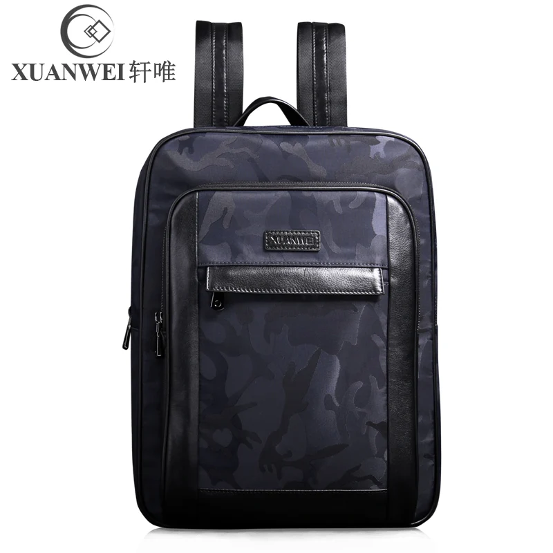 Модные черные и синие камуфляжные водонепроницаемые нейлоновые вместительные