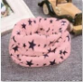 Pink Новинка зимы модная детская одежда длинное теплое пальто со звездным принтом снуд на открытом воздухе шею дети теплый шарф для девочек, для мальчиков шарфы с рисунком цветов, лидер продаж - Цвет: Pink