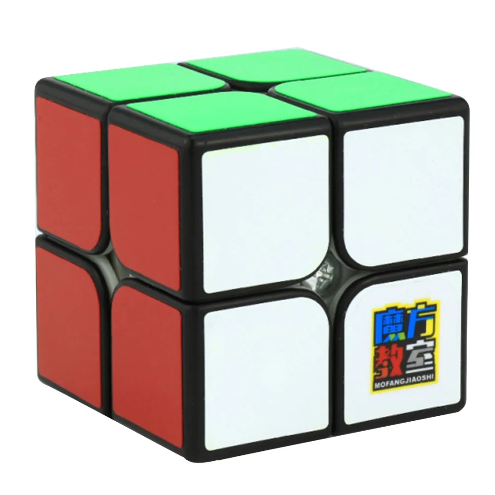 Moyu класс MF2C 2x2x2 2x2 стикер белый черный магический куб профессиональный скоростной