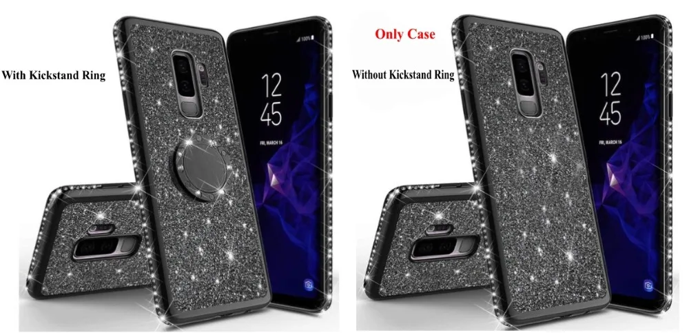 Алмазный чехол для Samsung Galaxy S10 Plus S10E S7 Edge S8 S9 Note 10 9, чехол для Samsung A6 A8 Plus A7, блестящий бампер