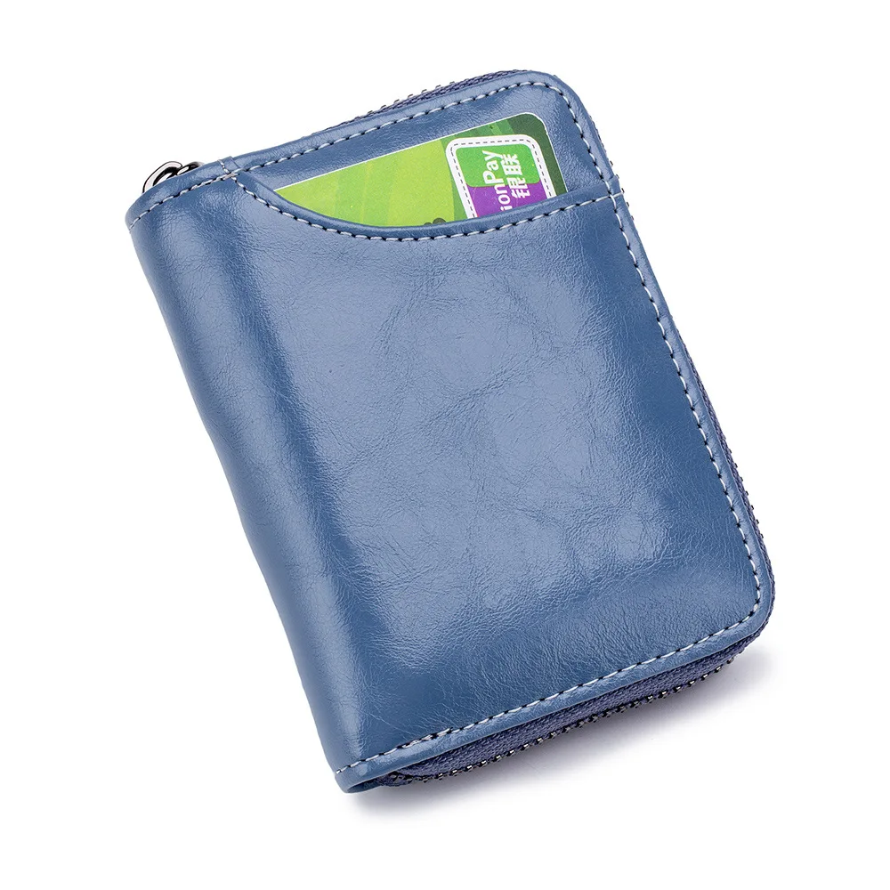 

SOUTH GOOSE Brand RFID Blocking Credit Card Holder Women Leather Business Card Case Wallets Multi-functional Purse Wallet