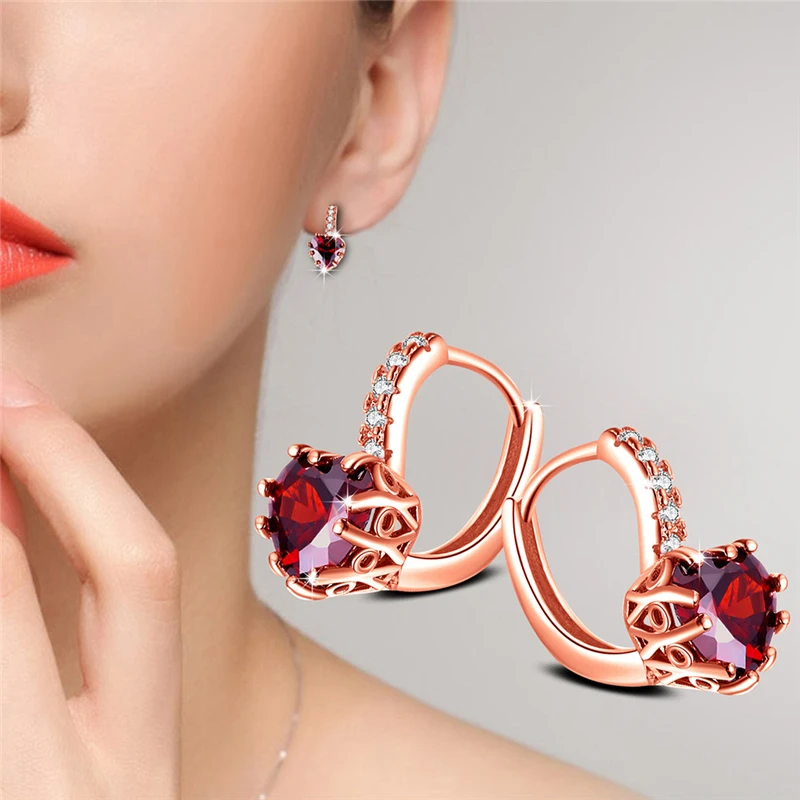 1 пара новых женских сережек с кристаллами и стразами | Украшения аксессуары