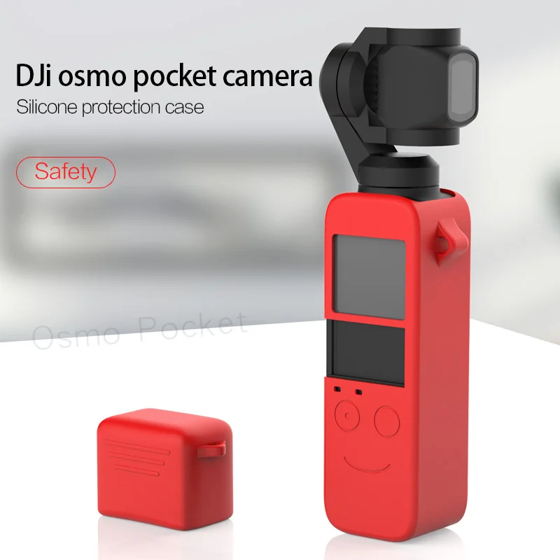 Цветной Карманный мягкий силиконовый гелевый Чехол Osmo для корпуса Защитная