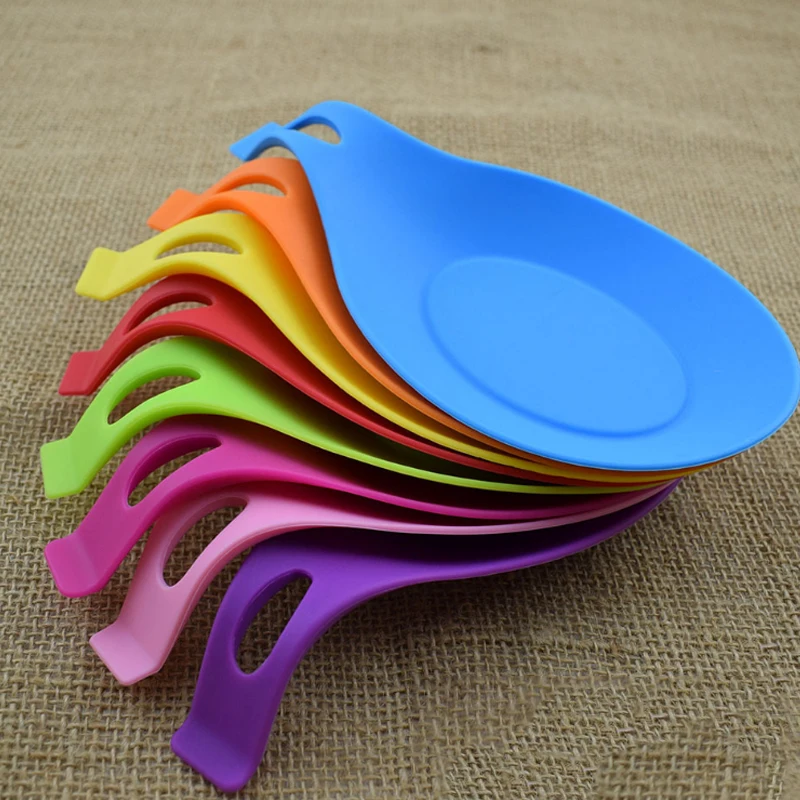 1 шт. силиконовая ложка изоляционный коврик силиконовые термостойкие салфетки