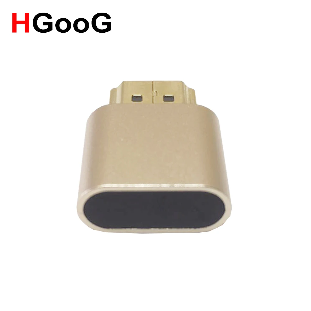 HGooG VGA виртуальный дисплей адаптер HDMI DDC EDID заглушка Безголовый призрак эмулятор