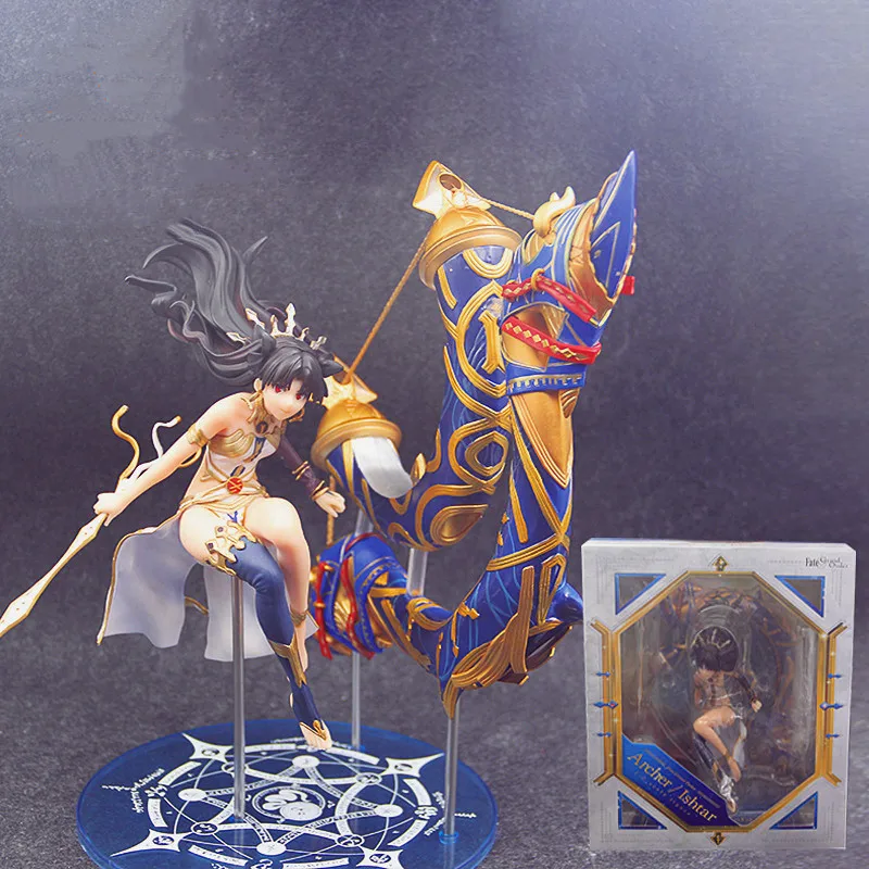 26 см Aniplex Fate Grand Order Archer Anime Figure Ishtar Action sisting Position Sexy Girl Dolls with Box F204|Игровые фигурки и